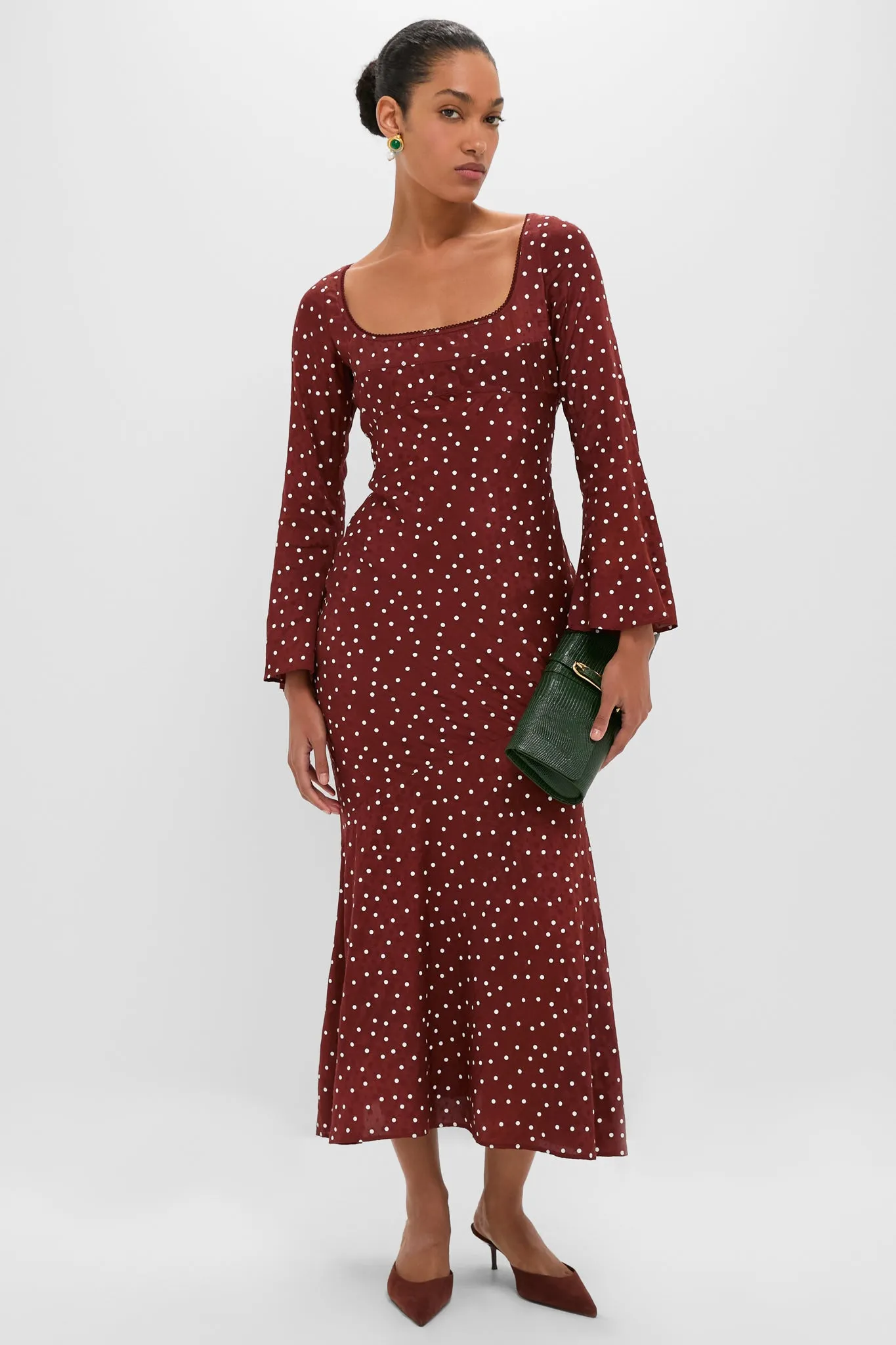 Burnt Umber Narah Maxi Dress sold by Tuckernuck product image thumbnail 2