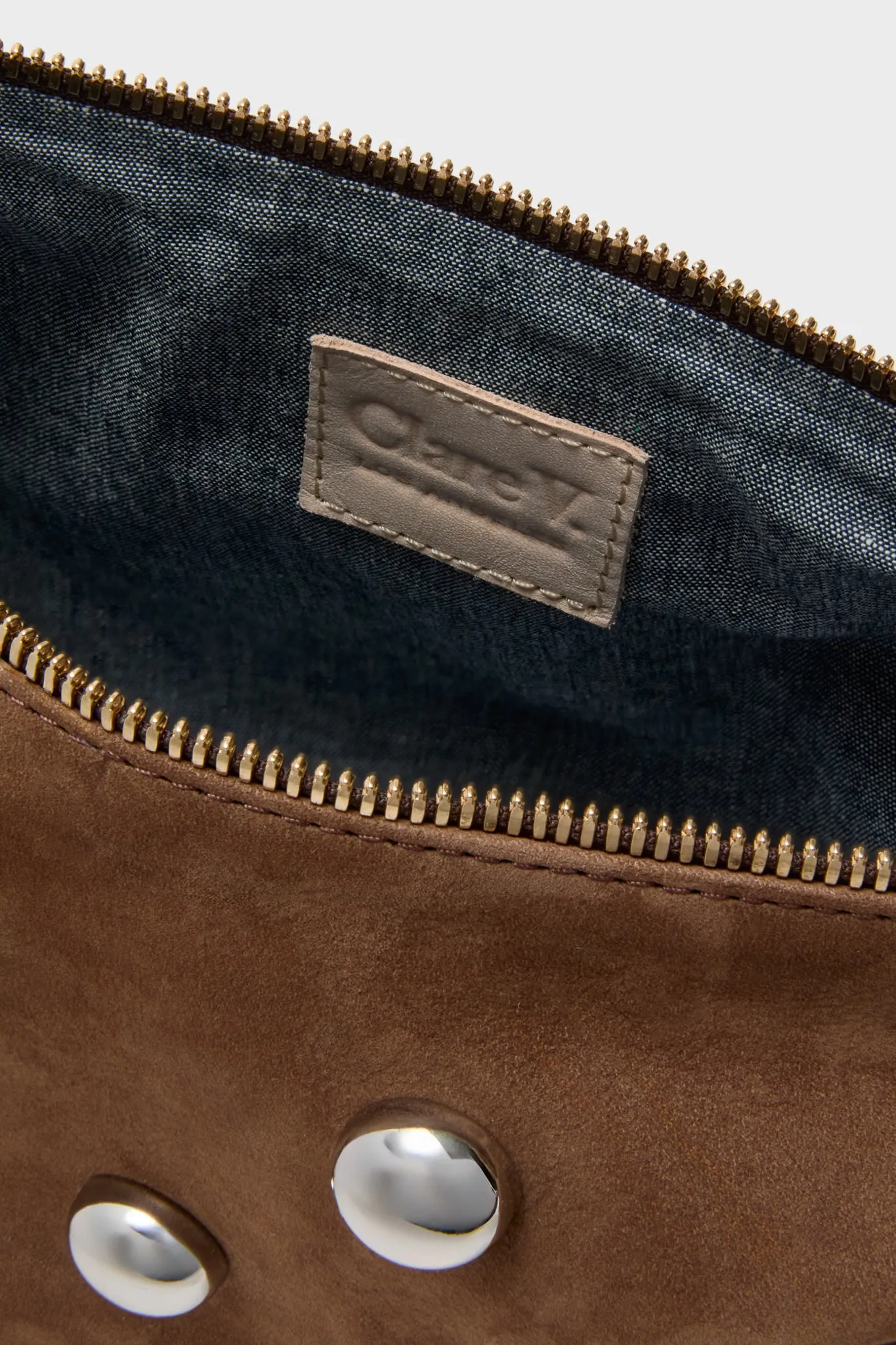 Choco Bar Smooth Nubuck with Studs Lune Bag sold by Tuckernuck product image thumbnail 5