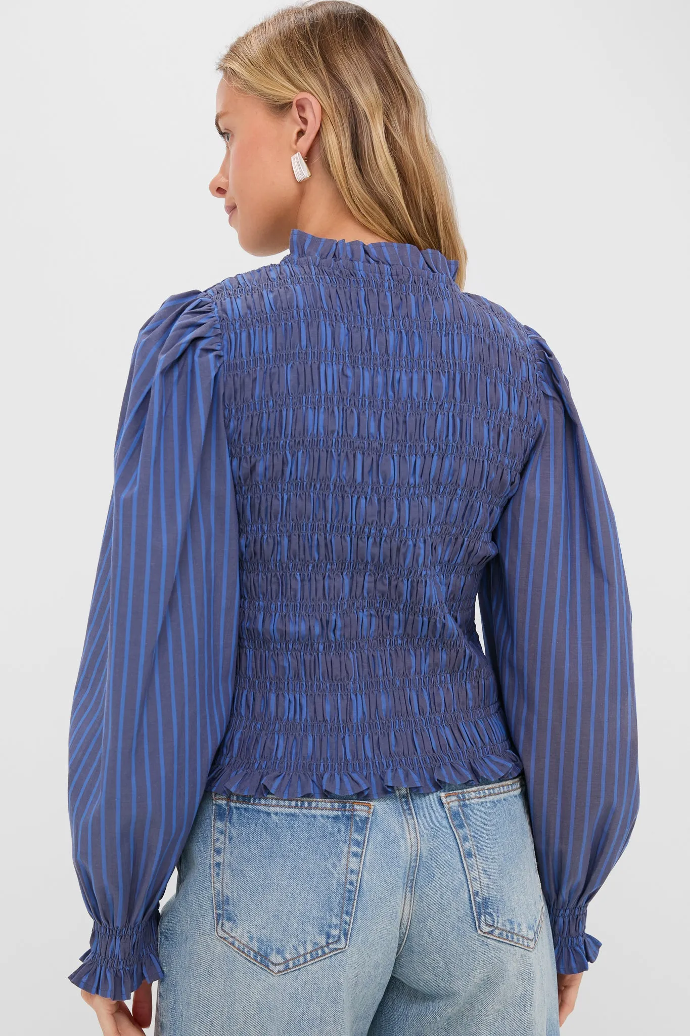 Morgan Blue Willow Top sold by Tuckernuck product image thumbnail 4