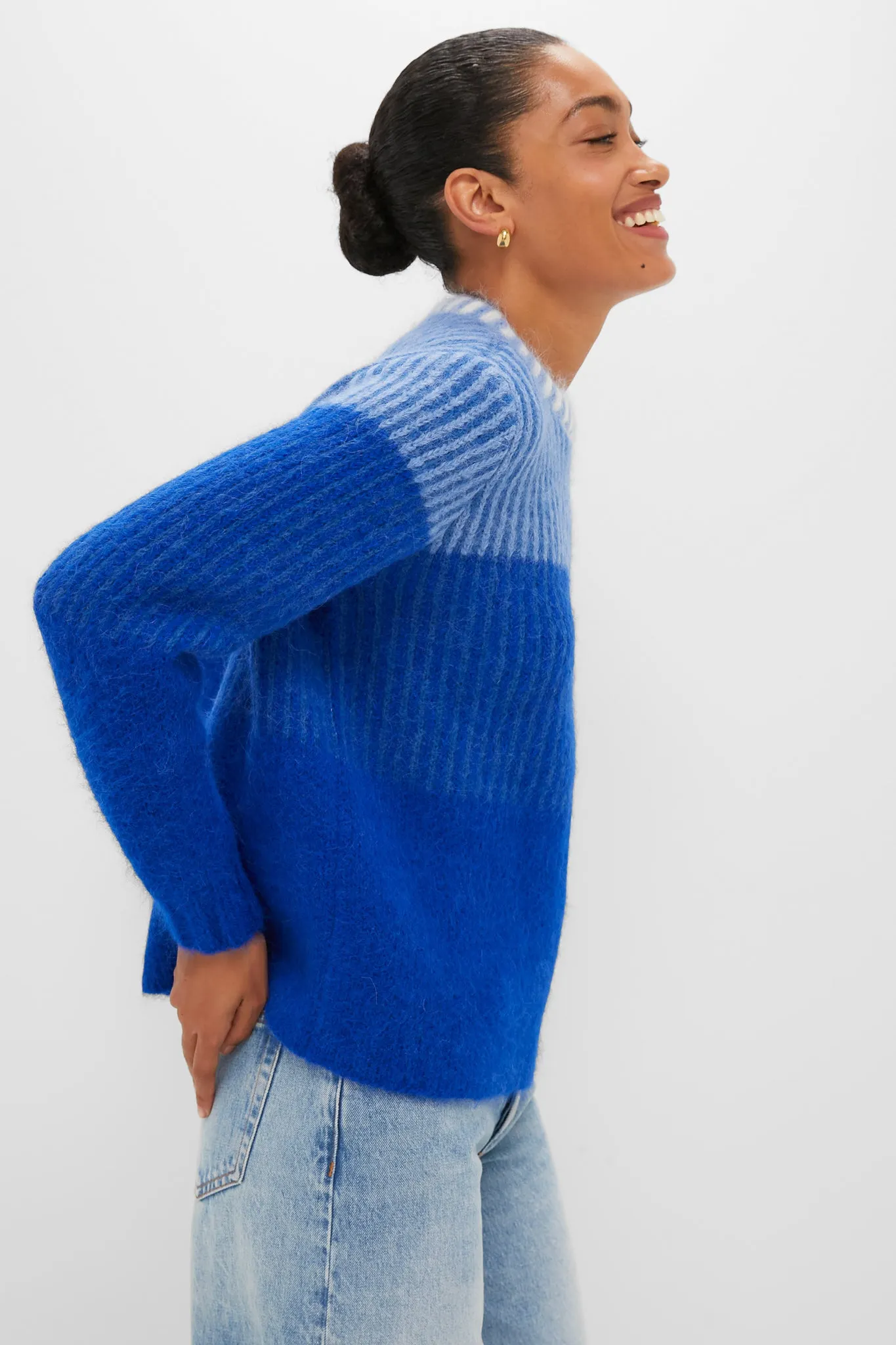 Blue Cocha Sweater sold by Tuckernuck product image thumbnail 3