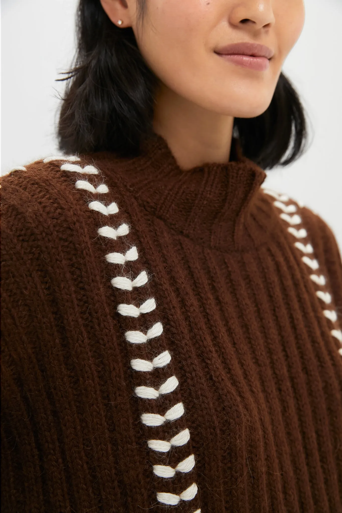 Brown Mayu Sweater sold by Tuckernuck product image thumbnail 5