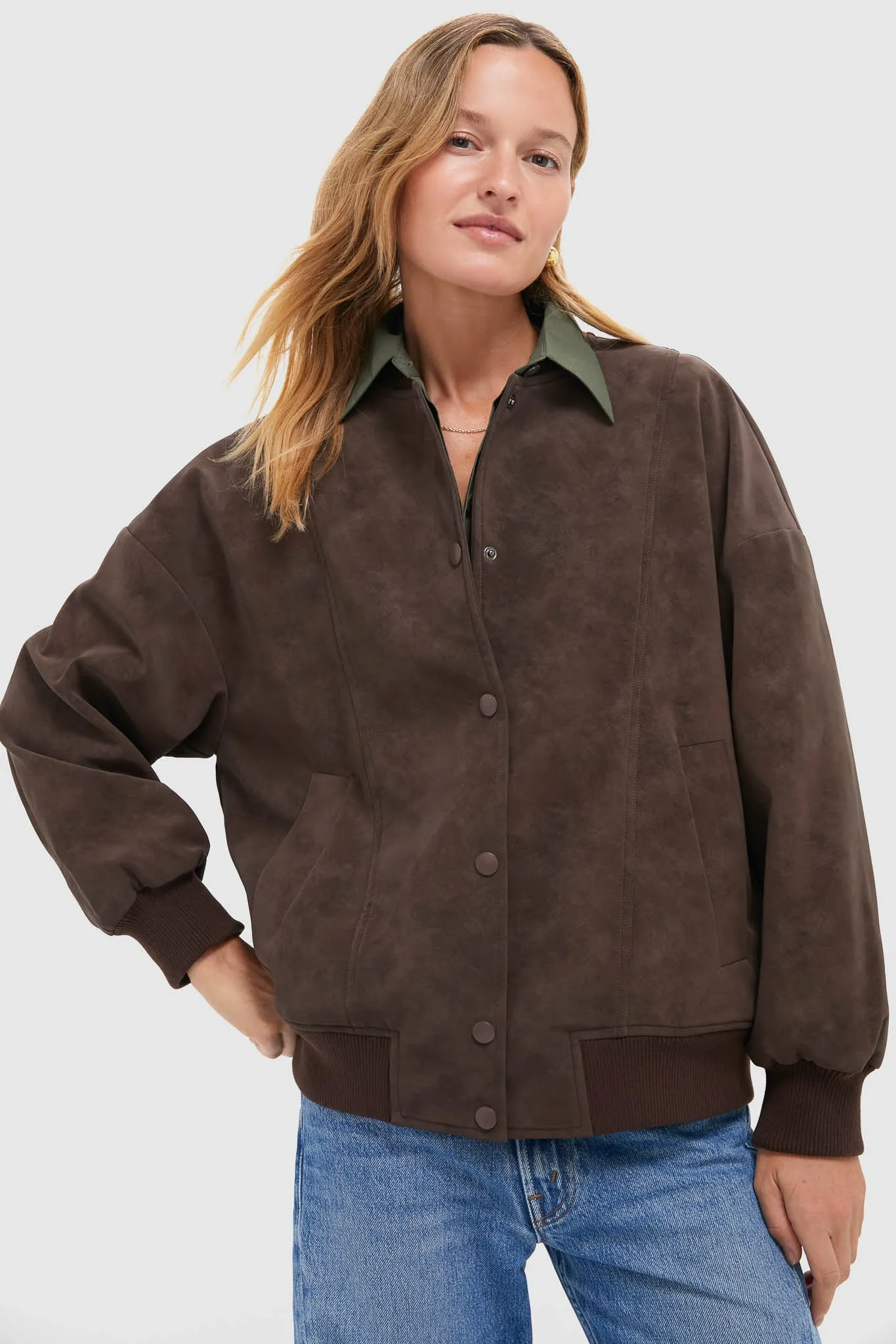 Chocolate Alfie Jacket sold by Tuckernuck