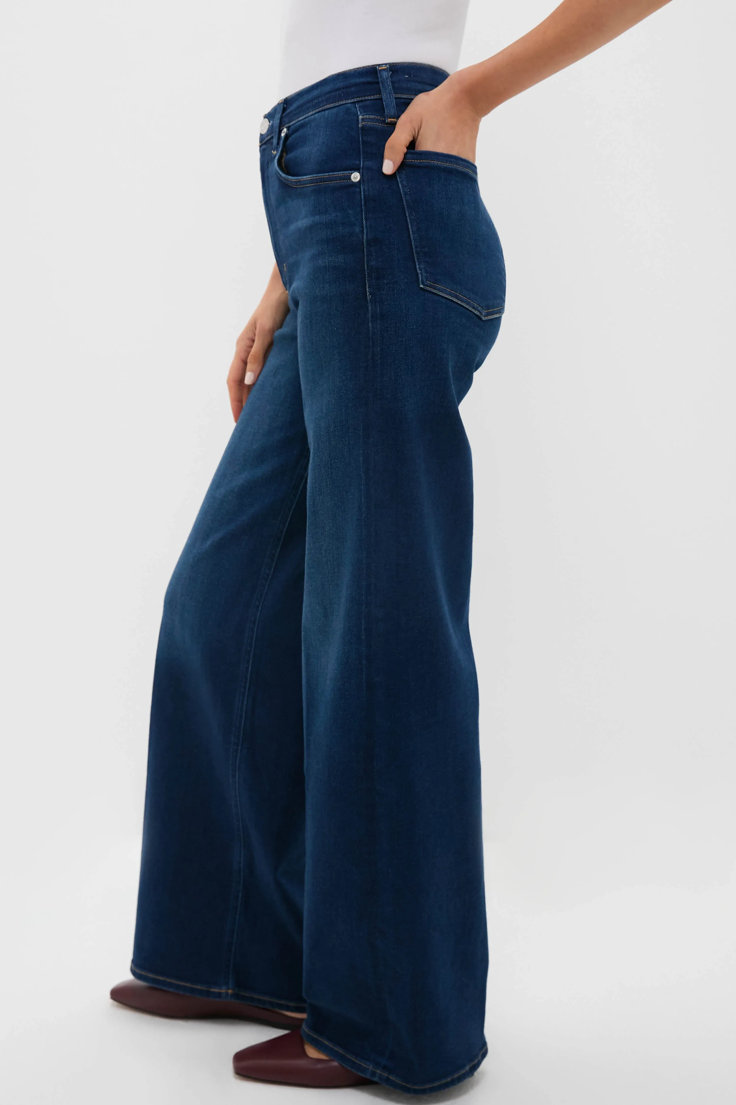 Masha Lyra Long Wide Leg sold by Tuckernuck product image thumbnail 3