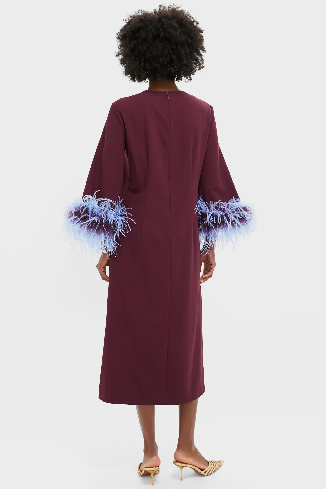 Winetasting Feather Eleanor Dress sold by Tuckernuck product image thumbnail 4