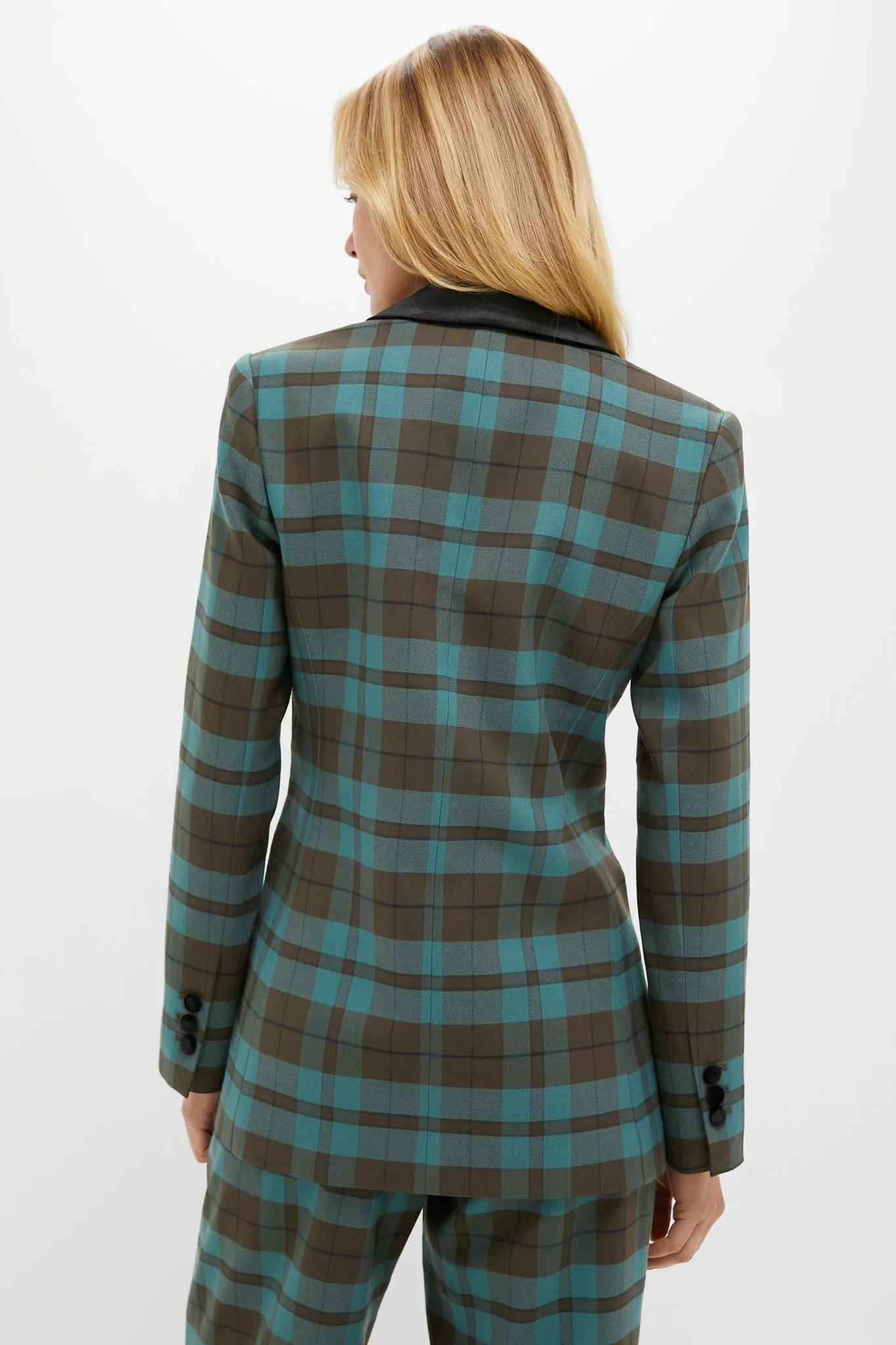 Isle of Skye Plaid Diana Blazer sold by Tuckernuck product image thumbnail 4