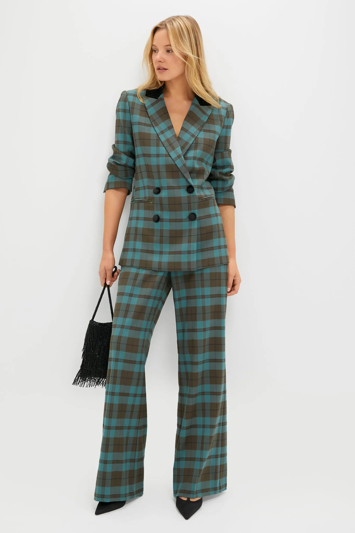 Isle of Skye Plaid Diana Blazer sold by Tuckernuck product image thumbnail 2