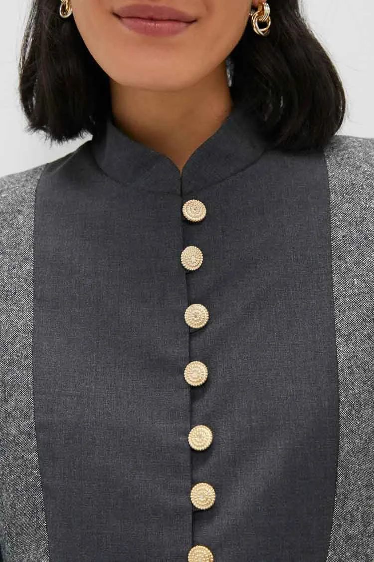 Speckled Grey Jenny Flannel Jacket sold by Tuckernuck product image thumbnail 5