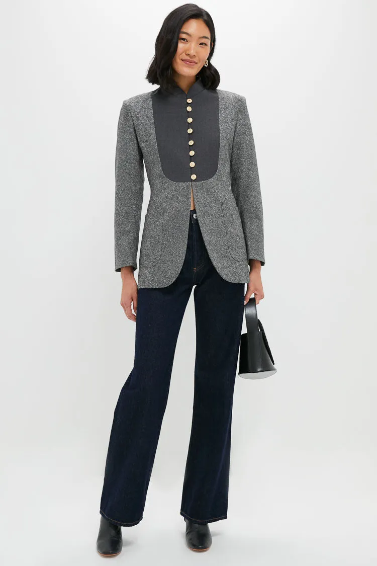 Speckled Grey Jenny Flannel Jacket sold by Tuckernuck product image thumbnail 2