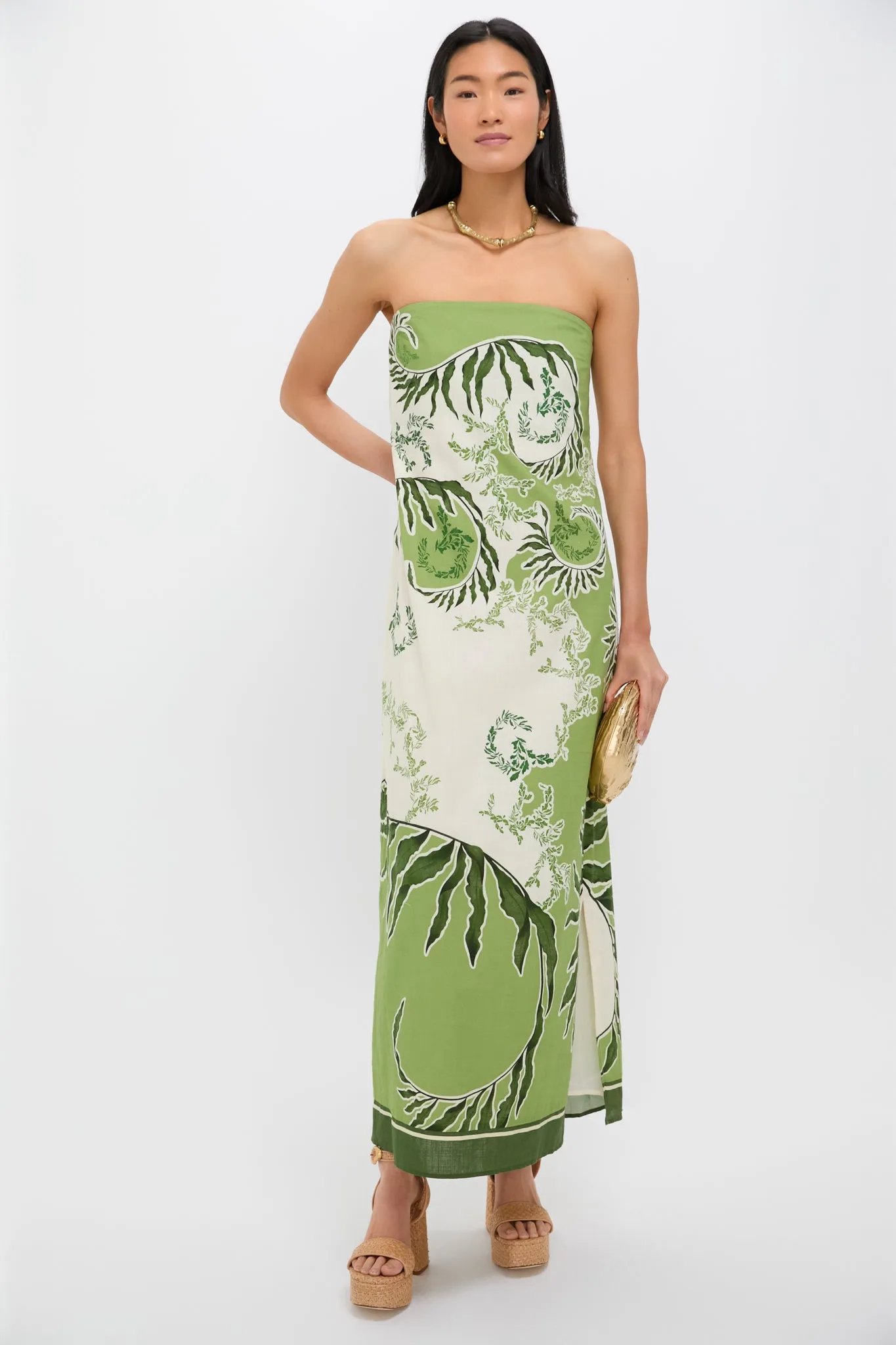 Ireland Green Wess Midi Dress sold by Tuckernuck product image thumbnail 2