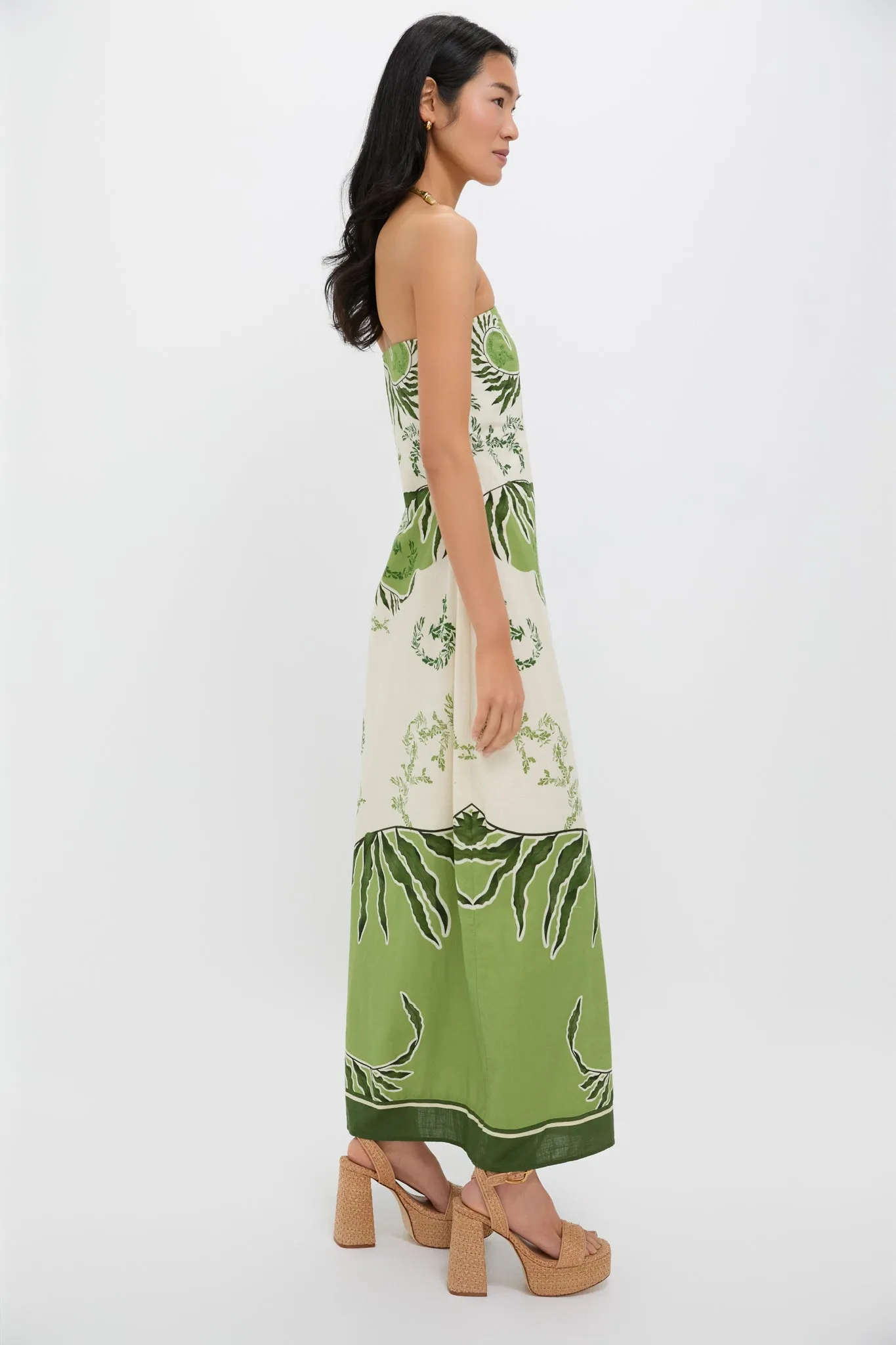 Ireland Green Wess Midi Dress sold by Tuckernuck product image thumbnail 3