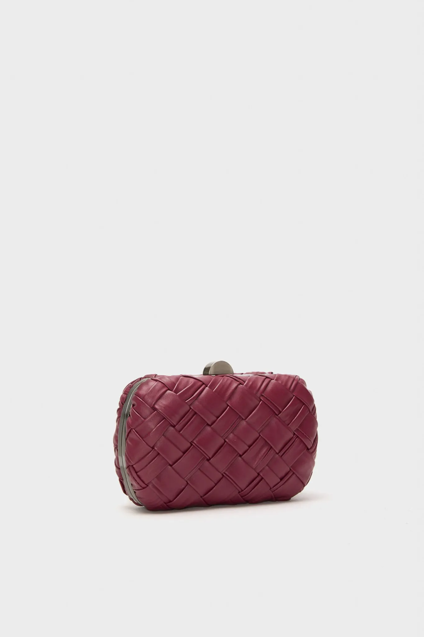 Burgundy Haven Woven Clutch sold by Tuckernuck product image thumbnail 5