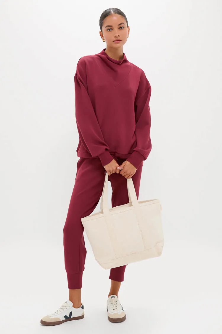 New Maroon The Slim Cuff Pant 25 sold by Tuckernuck product image thumbnail 2