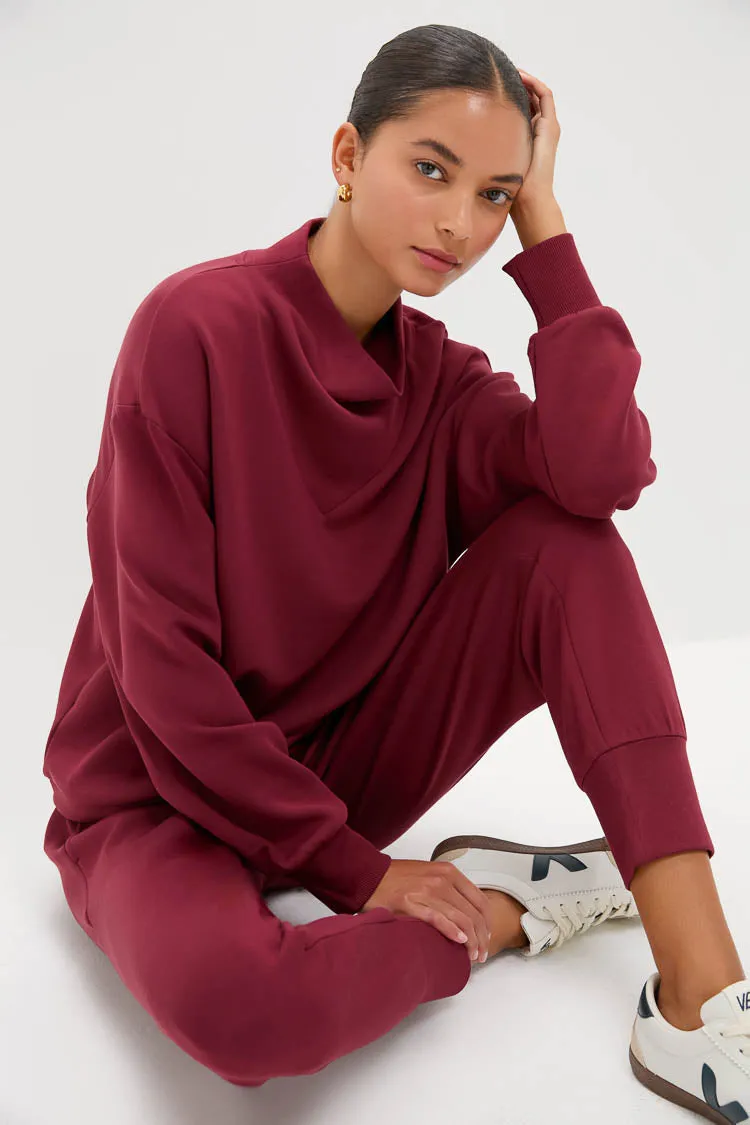New Maroon Betsy Sweat sold by Tuckernuck product image thumbnail 5
