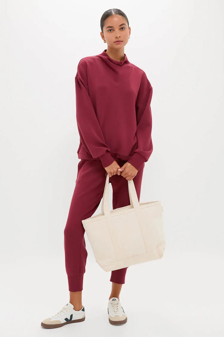 New Maroon Betsy Sweat sold by Tuckernuck product image thumbnail 2