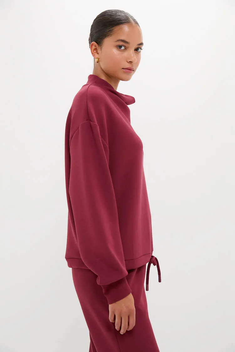 New Maroon Betsy Sweat sold by Tuckernuck product image thumbnail 3
