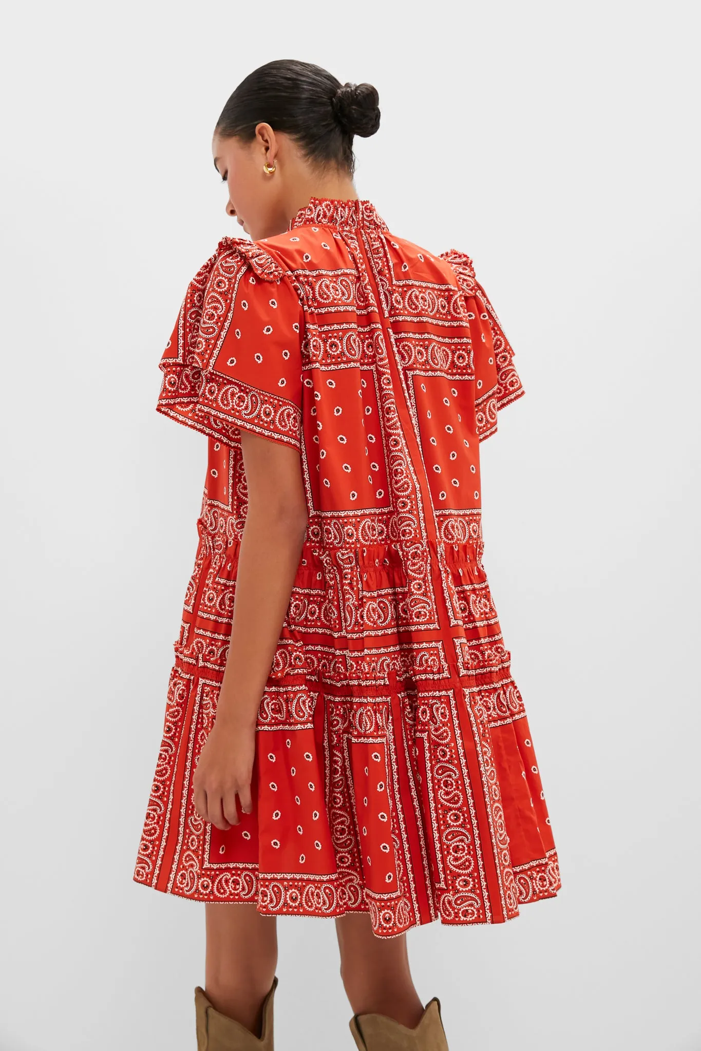 Exclusive Aces Wild Red Merritt Dress sold by Tuckernuck product image thumbnail 4