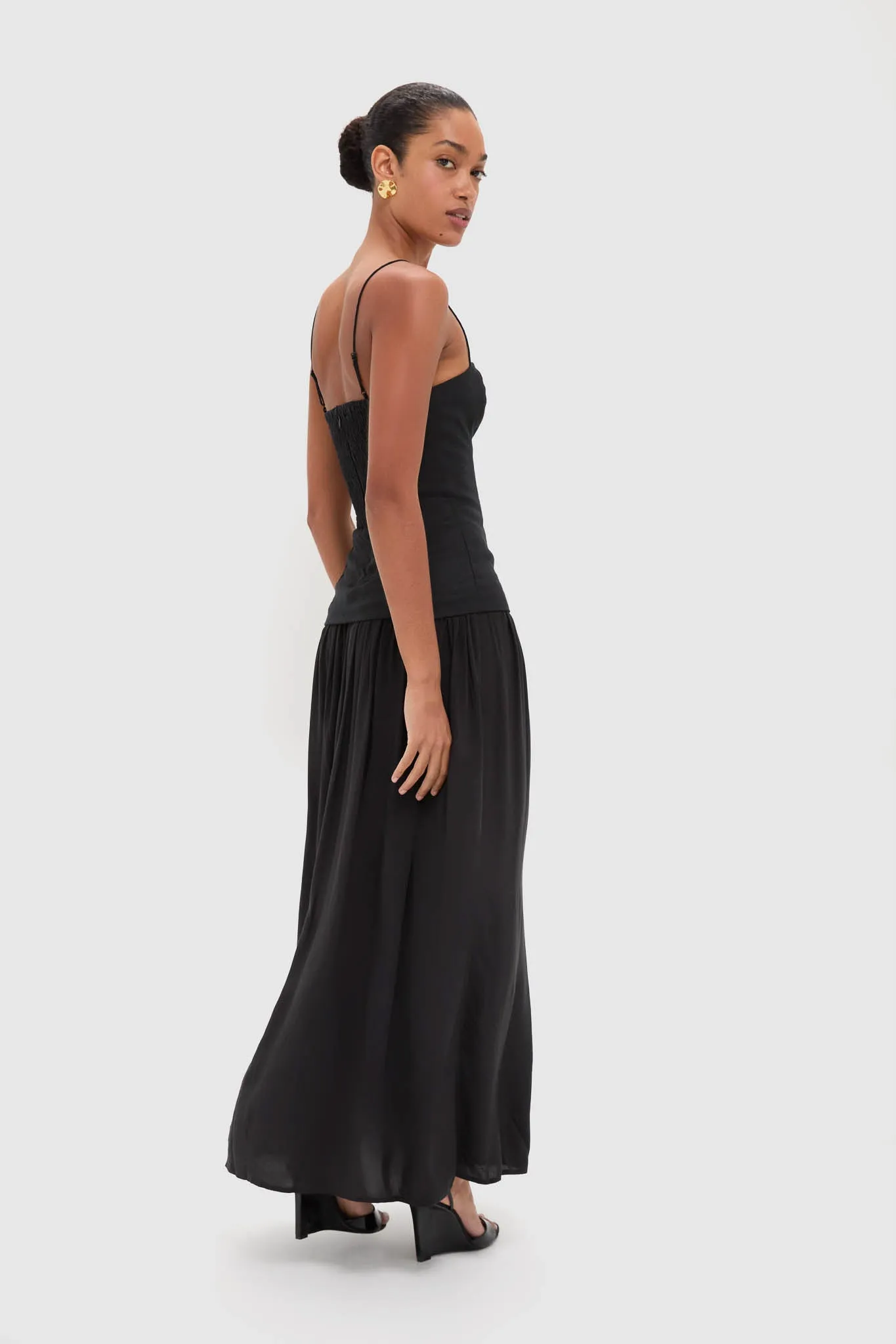 Black Lenise Maxi Dress sold by Tuckernuck product image thumbnail 4