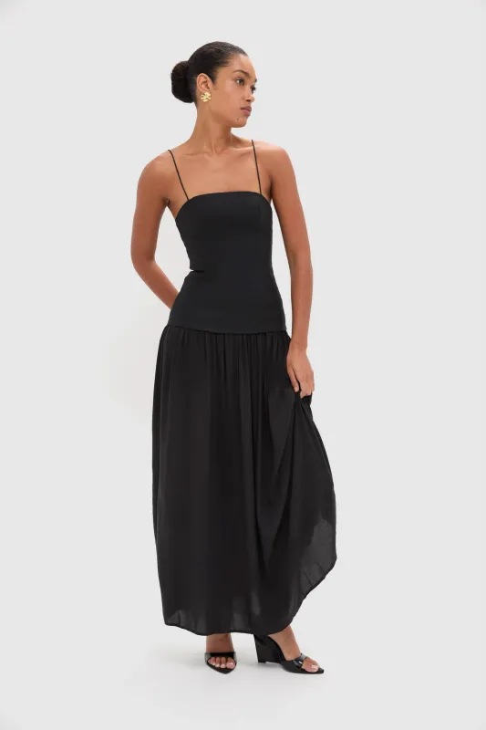 Black Lenise Maxi Dress sold by Tuckernuck
