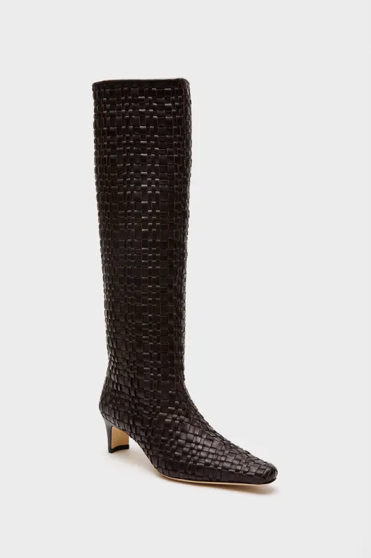 Espresso Woven Wally Boot sold by Tuckernuck