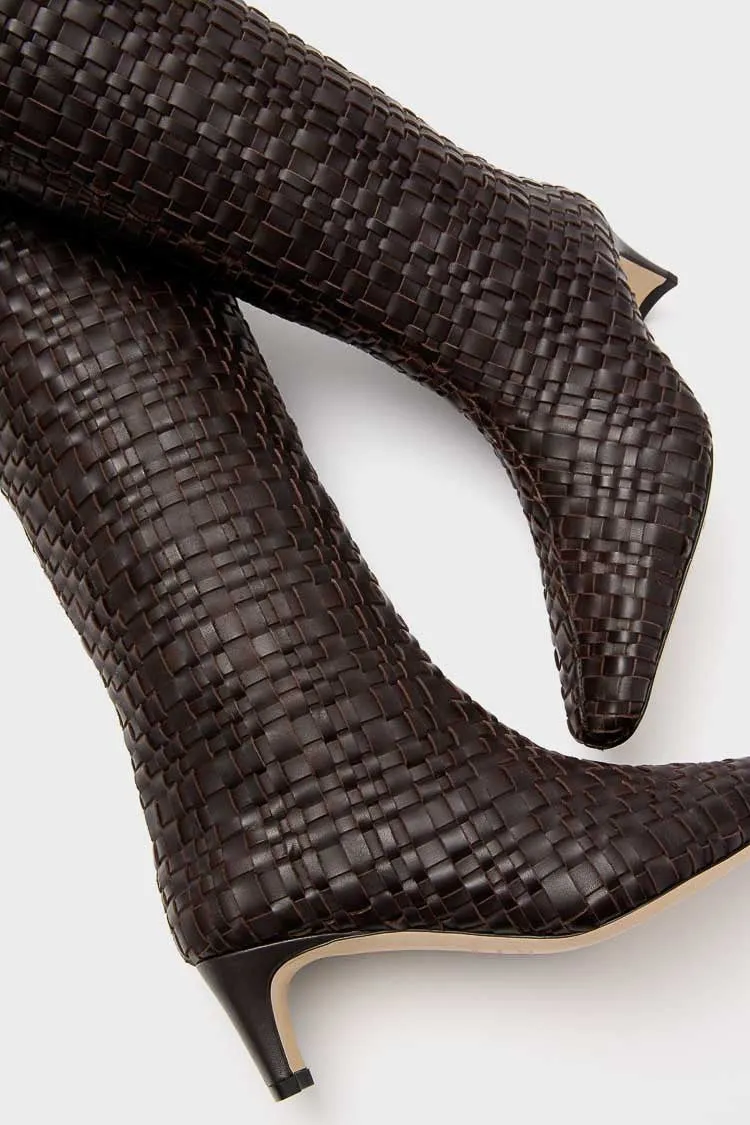 Espresso Woven Wally Boot sold by Tuckernuck product image thumbnail 3