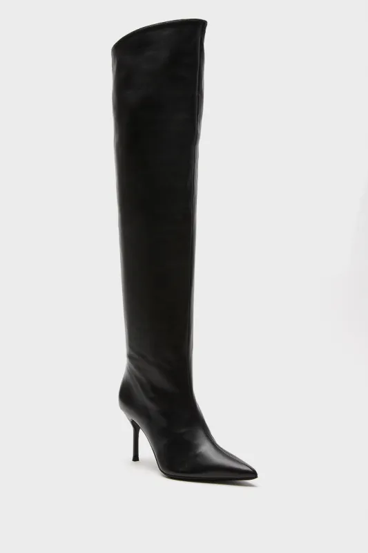 Black Sebastian Over The Knee Boot sold by Tuckernuck