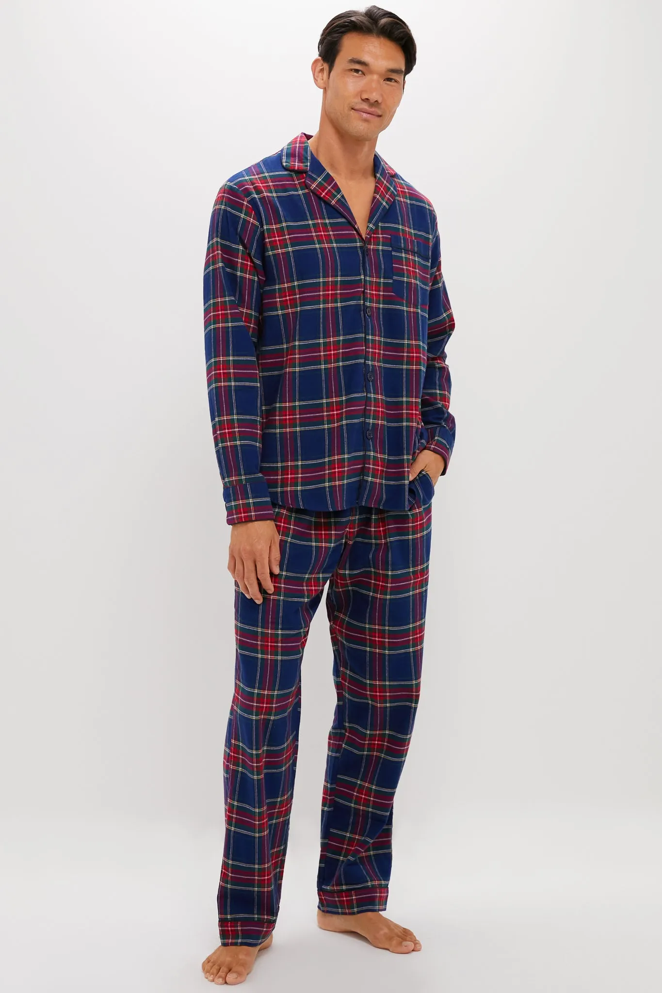 Mens Windsor Tartan Pajama Set sold by Tuckernuck product image thumbnail 3