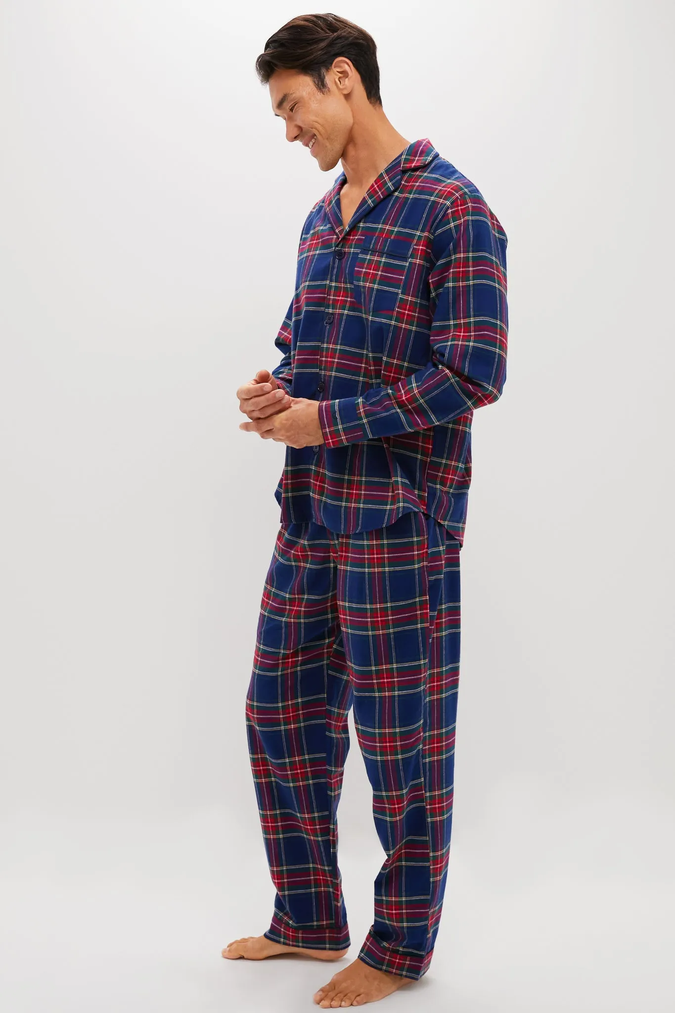 Mens Windsor Tartan Pajama Set sold by Tuckernuck product image thumbnail 4