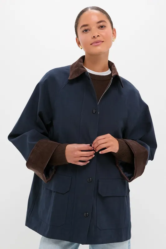 Navy Barn Jacket sold by Tuckernuck