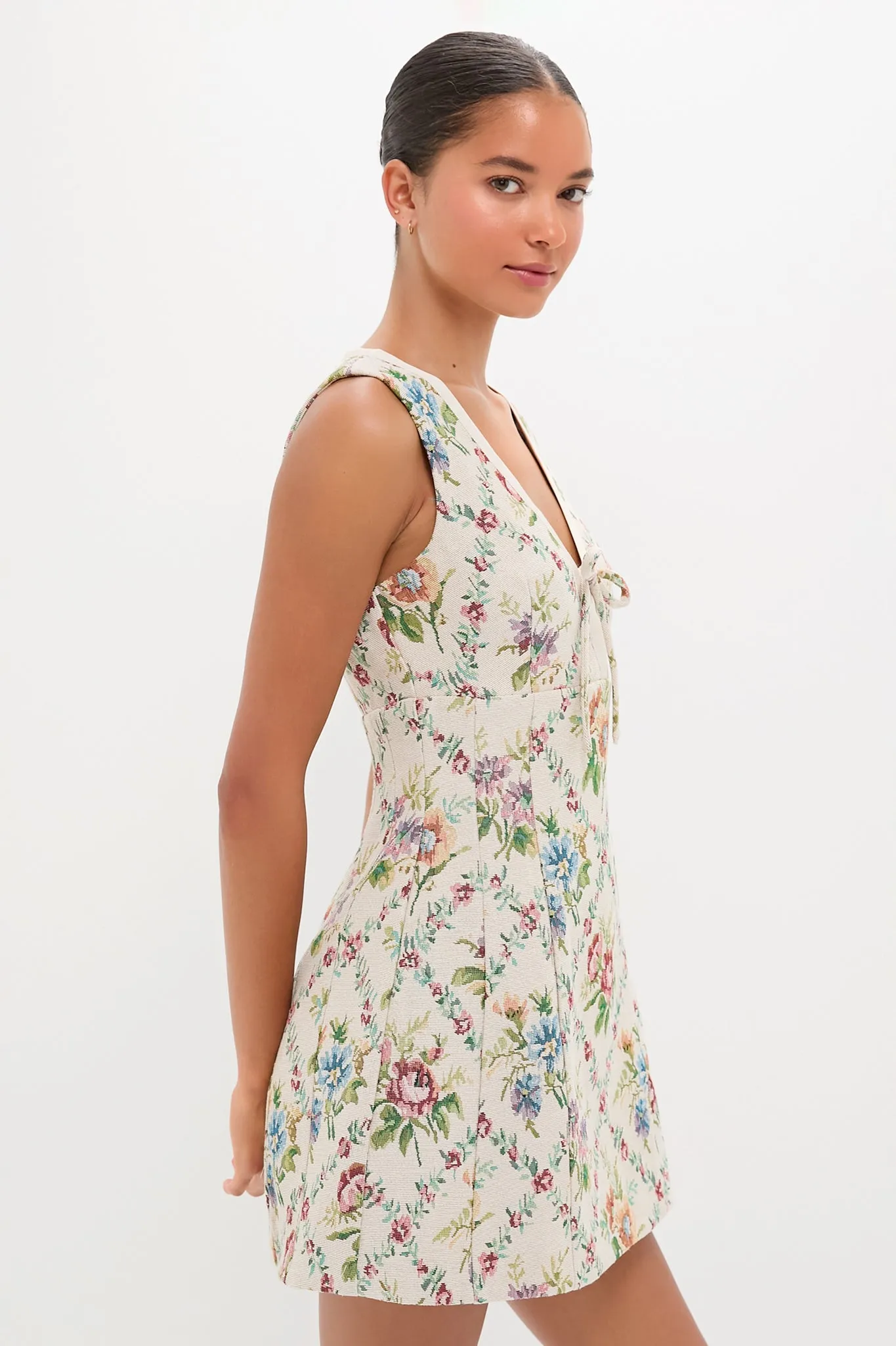 Tapestry Trellis Daria Mini Dress sold by Tuckernuck product image thumbnail 3