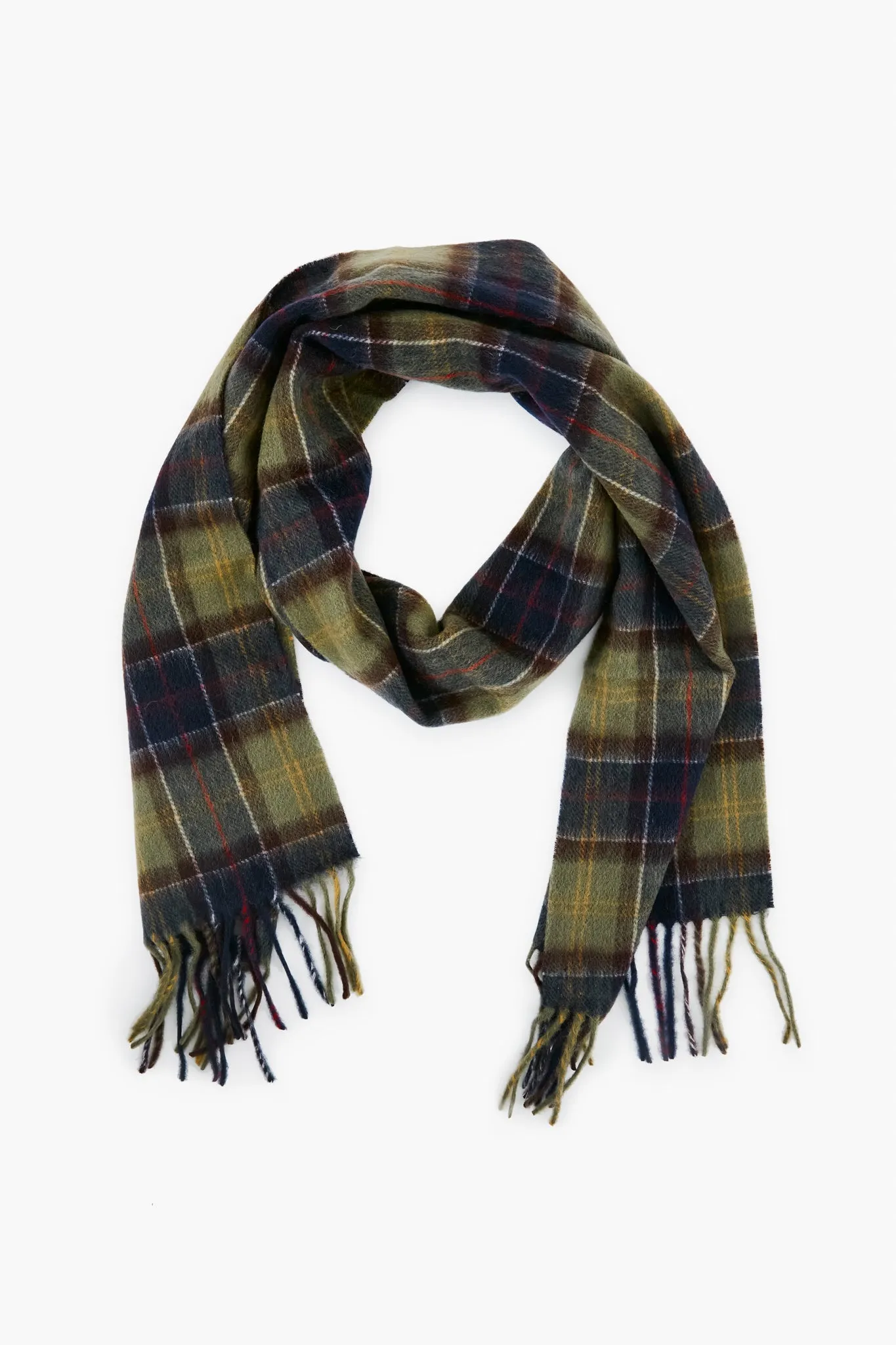 Classic Olive Tartan And Scarf Glove Gift Set sold by Tuckernuck product image thumbnail 3