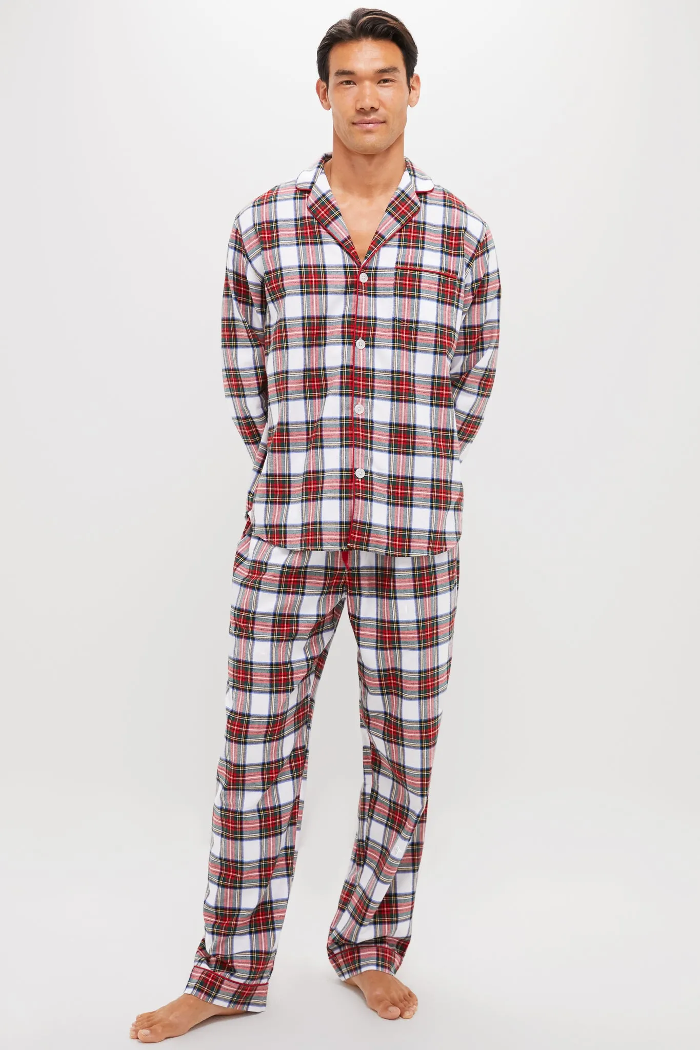 Mens Balmoral Tartan Pajama Set sold by Tuckernuck