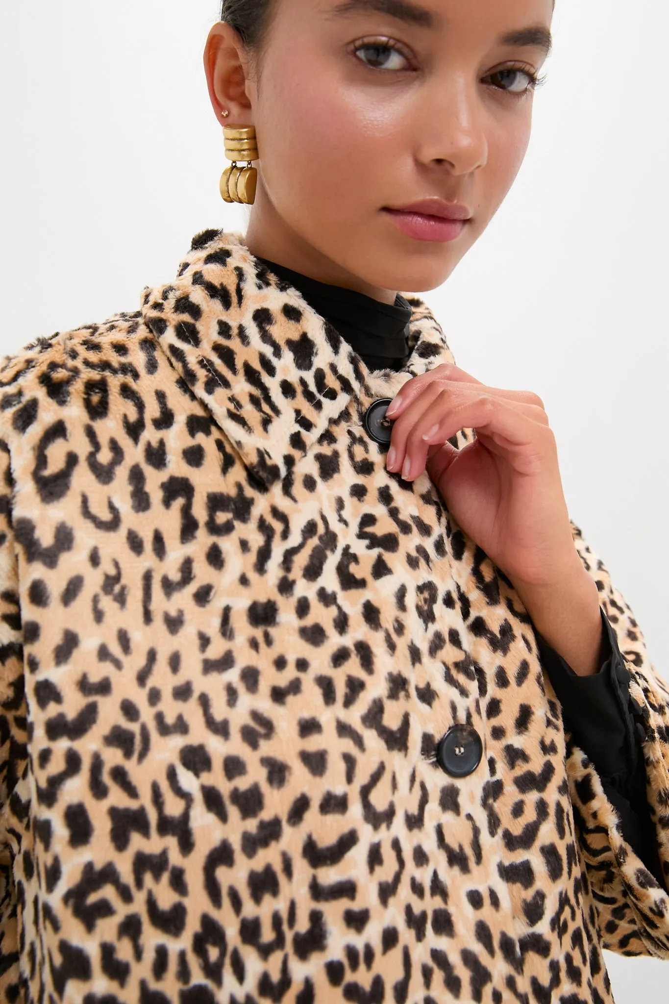 Vintage Leopard Car Coat sold by Tuckernuck product image thumbnail 5