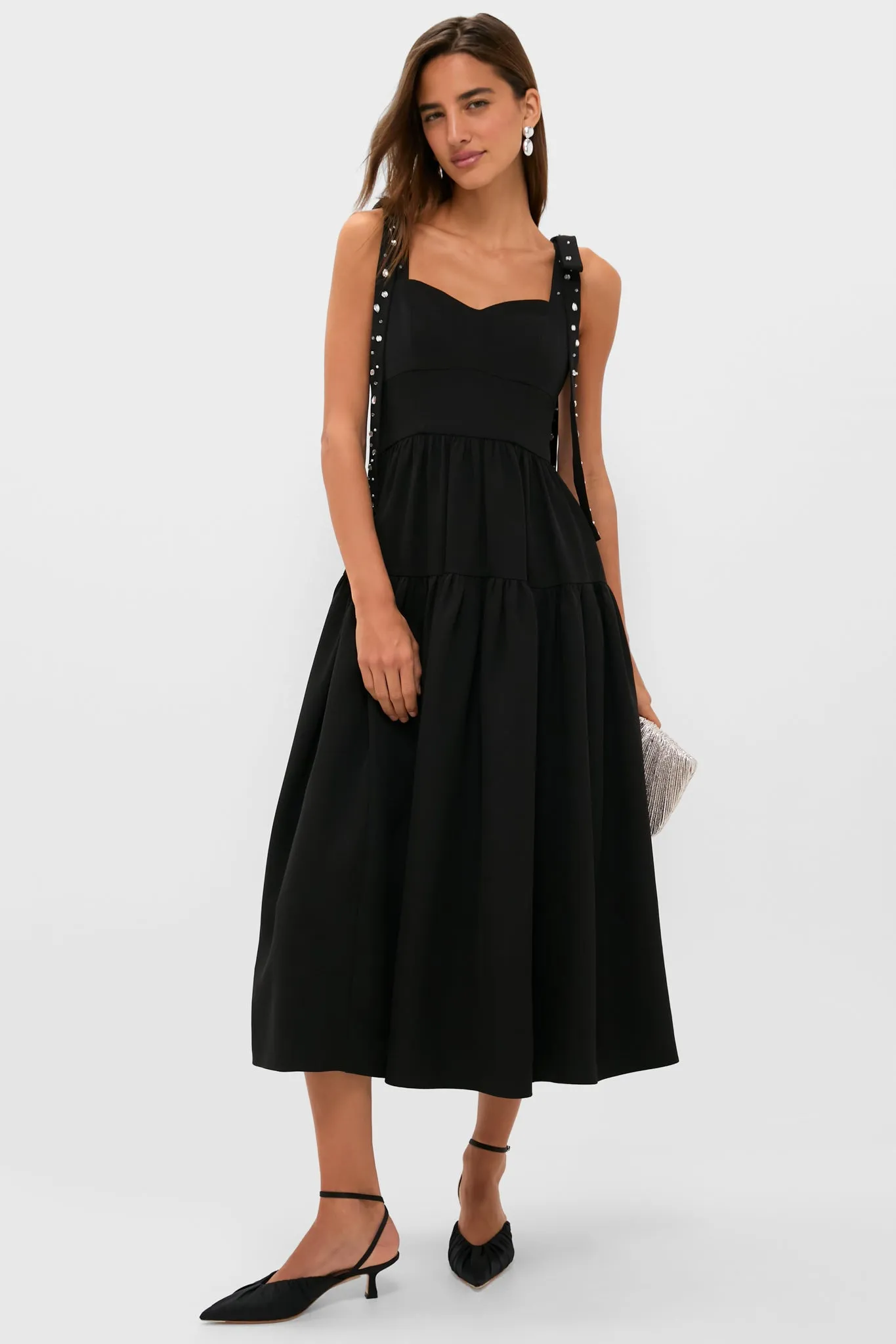 Black Embellished Agnes Maxi Dress sold by Tuckernuck product image thumbnail 2