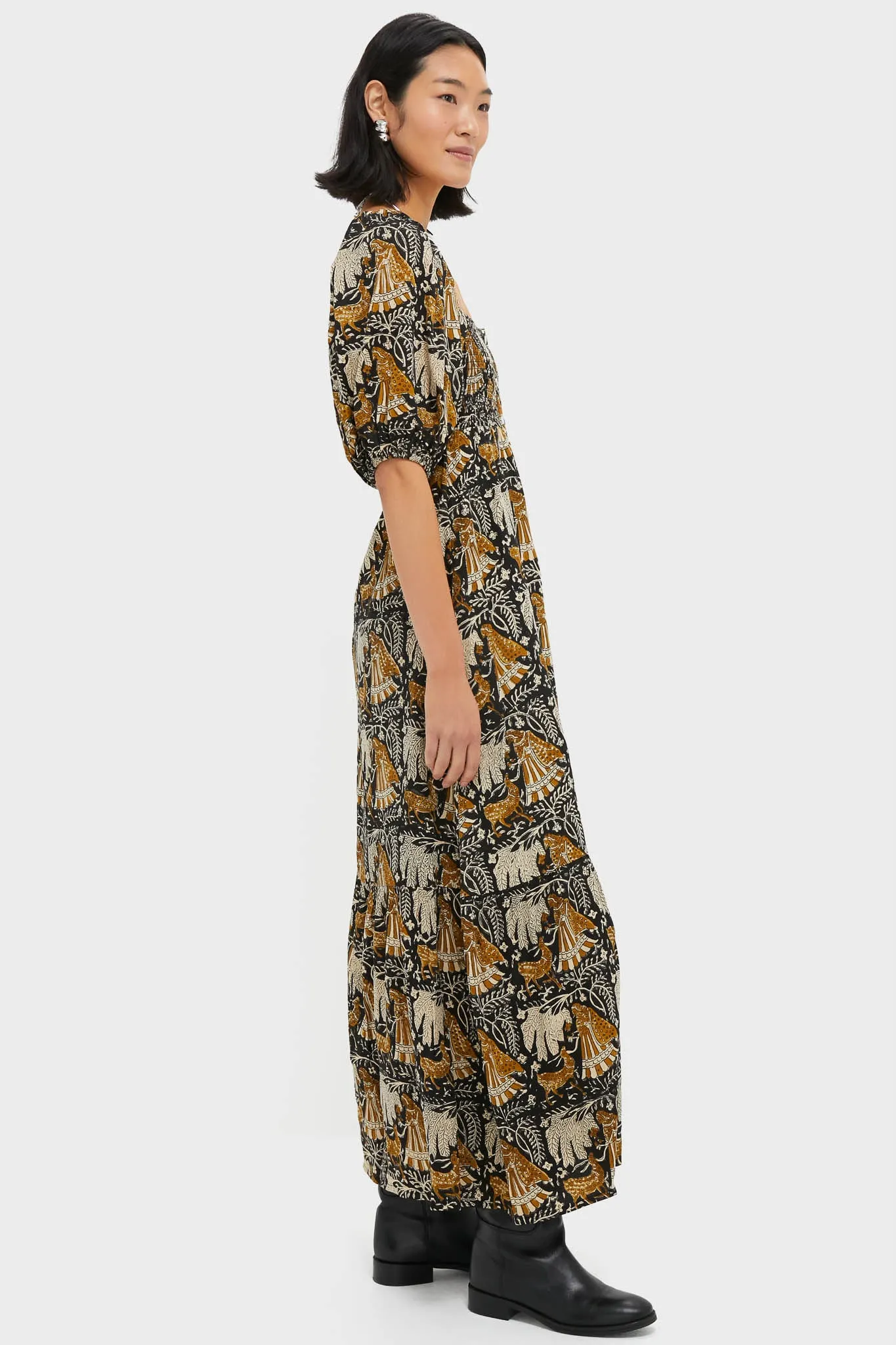 Story Print Santiago 3 Maxi Dress sold by Tuckernuck product image thumbnail 3