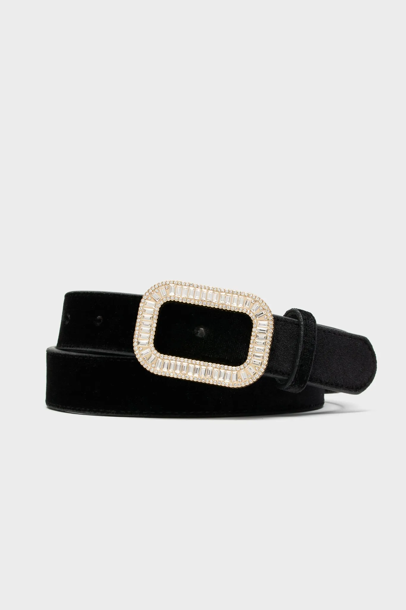 Black Velvet Waist Belt sold by Tuckernuck