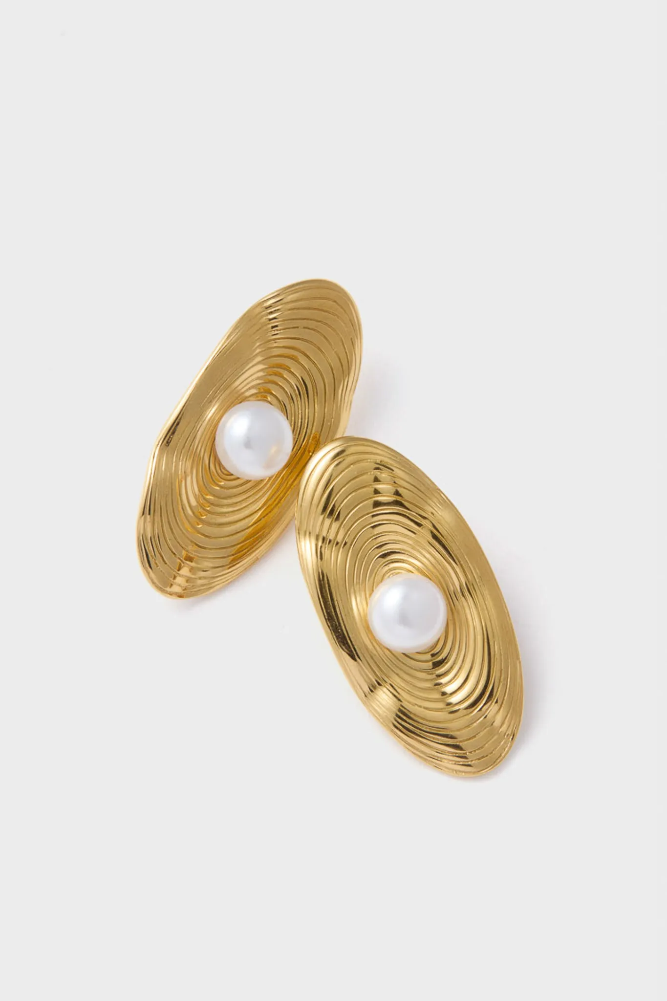 Gold Trumbull Earrings sold by Tuckernuck product image thumbnail 4