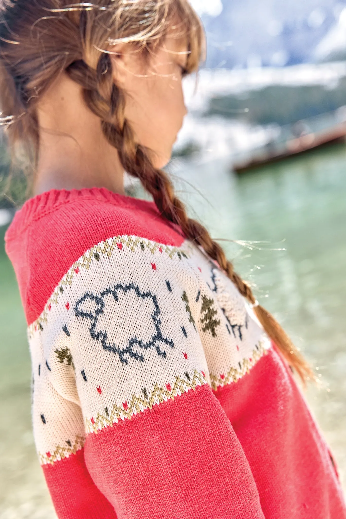 Red Lamb Sweater sold by Tuckernuck product image thumbnail 5