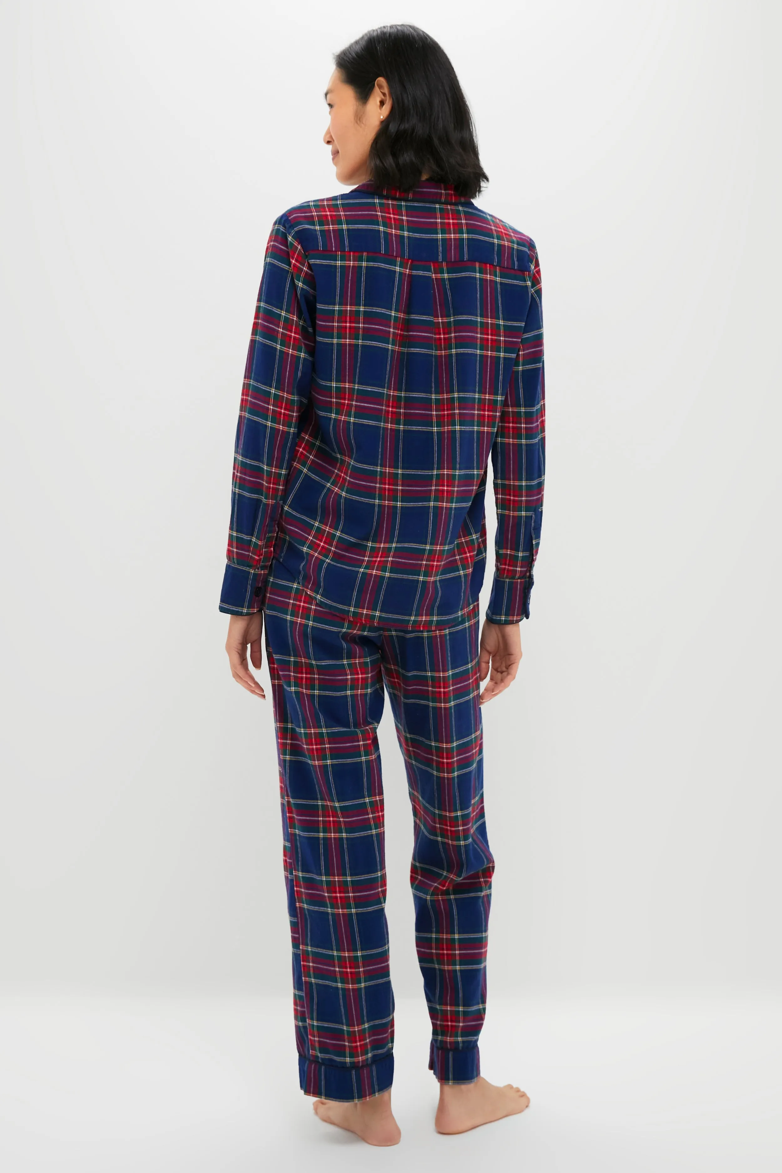 Womens Windsor Tartan Pajama Set sold by Tuckernuck product image thumbnail 4