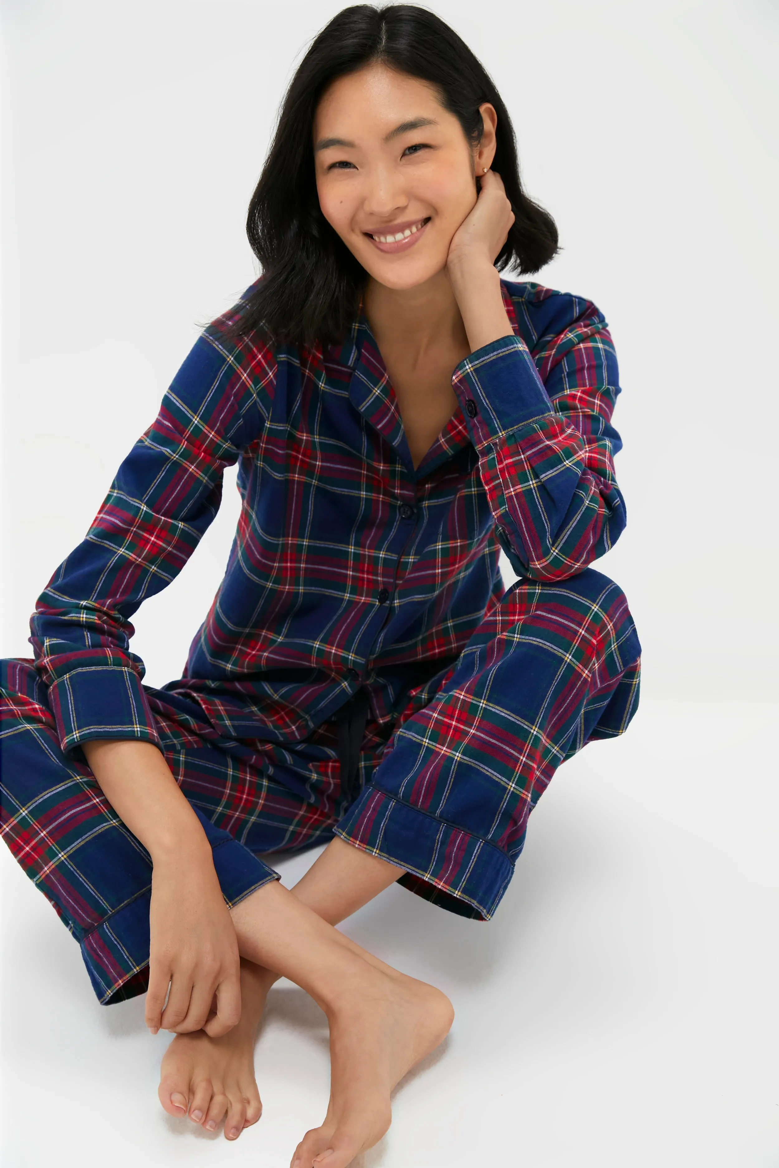 Womens Windsor Tartan Pajama Set sold by Tuckernuck product image thumbnail 2