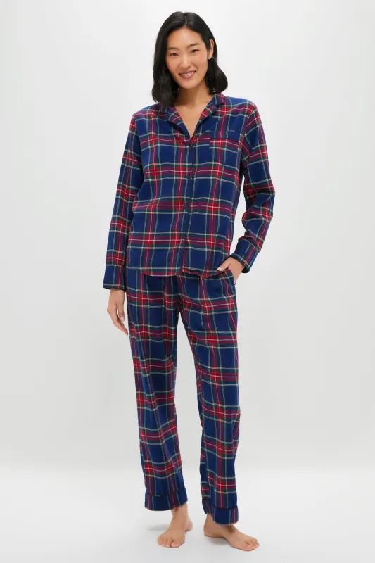 Womens Windsor Tartan Pajama Set sold by Tuckernuck