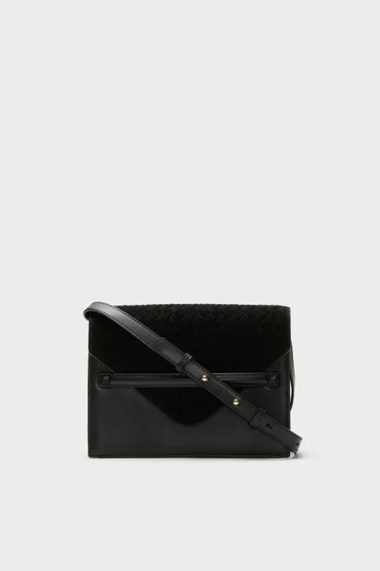 Black Leather Stevie Crossbody sold by Tuckernuck