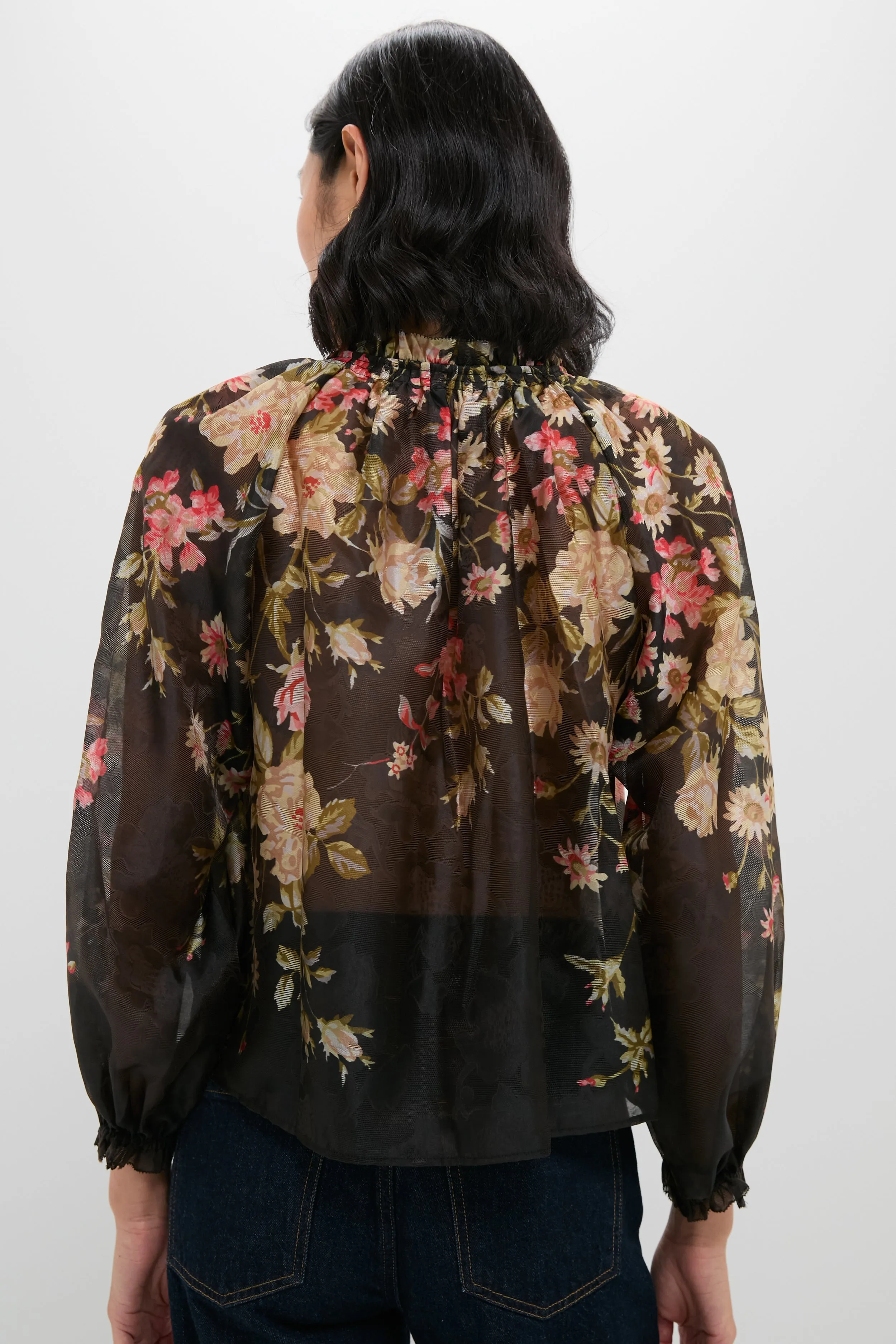 Multi Jolie Print Long Sleeve Top sold by Tuckernuck product image thumbnail 4