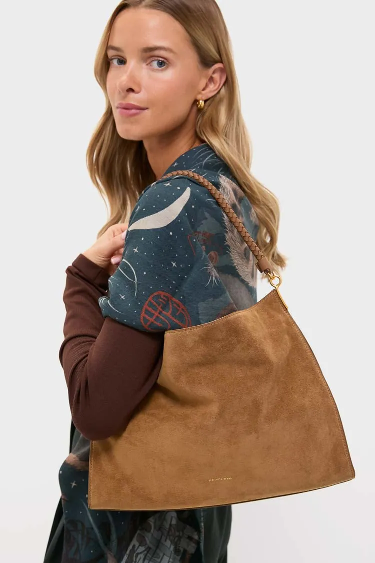 Acorn Suede Veronica Beard Vida Hobo sold by Tuckernuck product image thumbnail 2