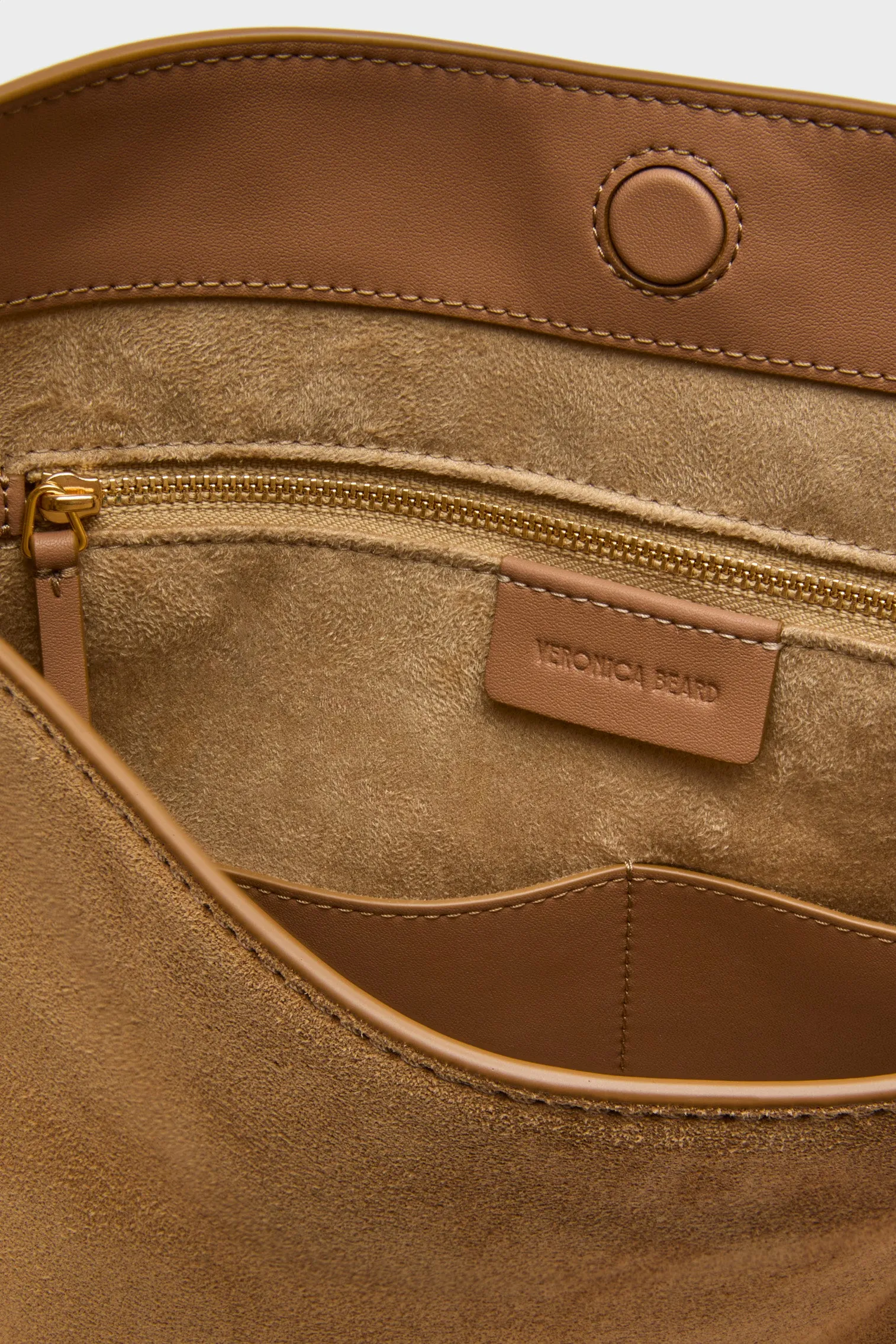 Acorn Suede Veronica Beard Vida Hobo sold by Tuckernuck product image thumbnail 5