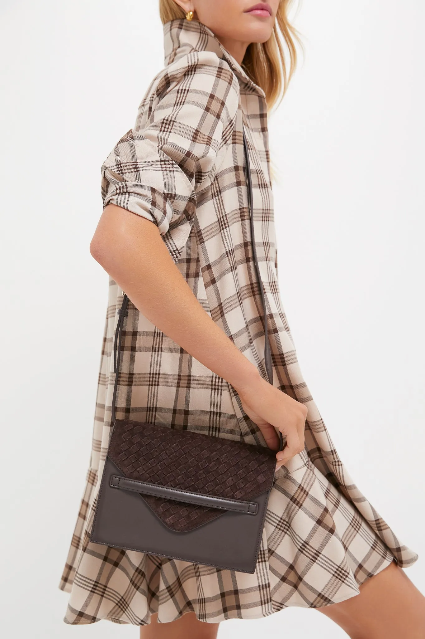 Brown Leather Stevie Crossbody sold by Tuckernuck product image thumbnail 2