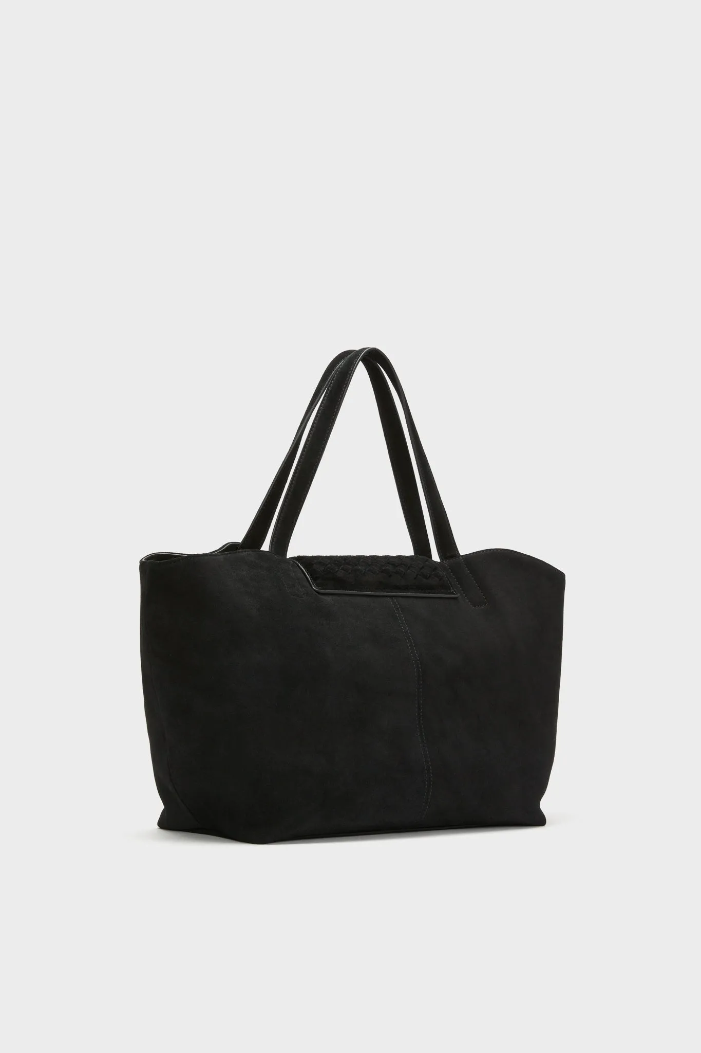 Black Suede Blaine Tote sold by Tuckernuck product image thumbnail 4