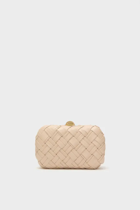 Natural Haven Woven Clutch sold by Tuckernuck