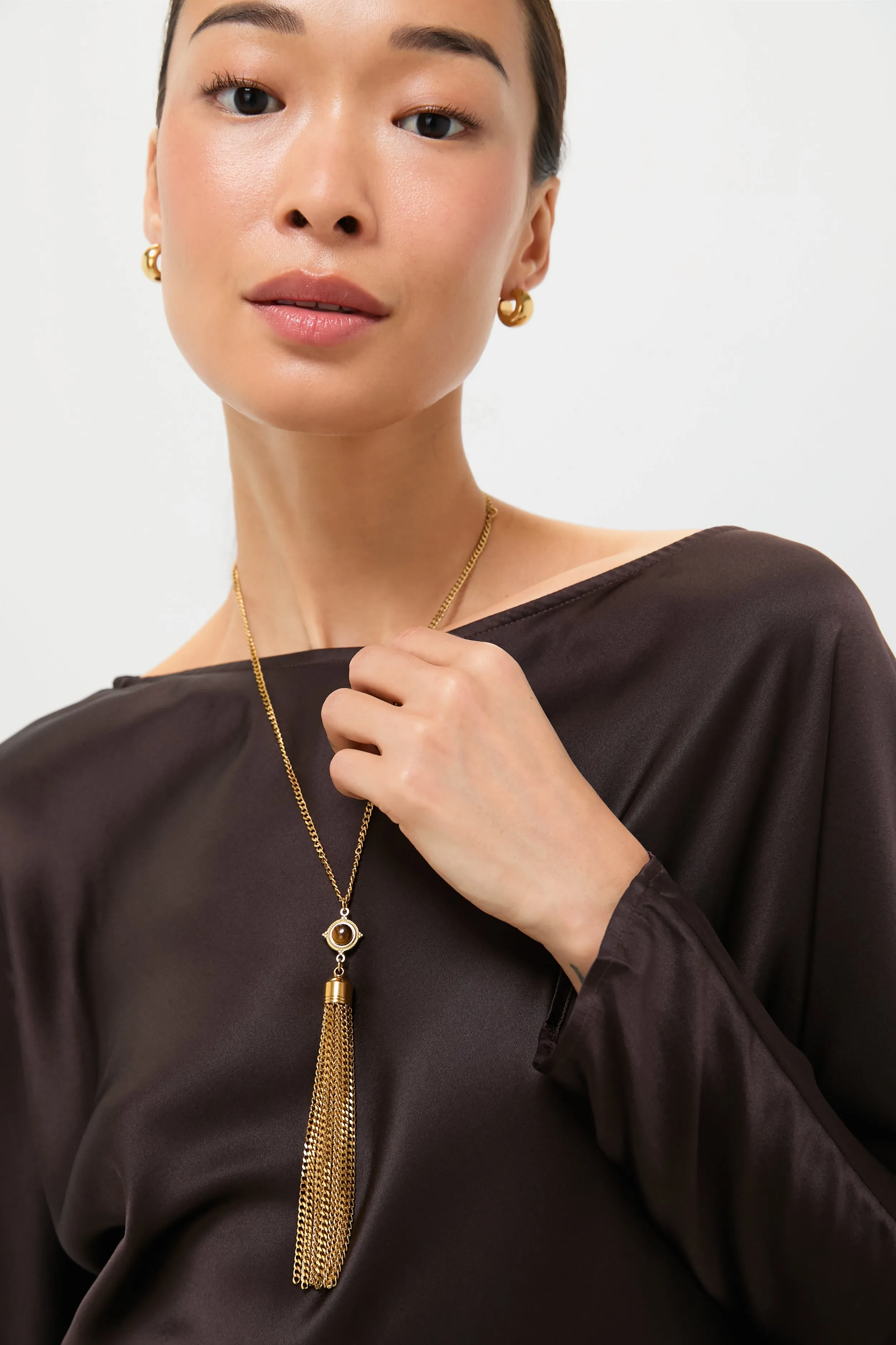 Tiger's Eye Haven Necklace sold by Tuckernuck product image thumbnail 2