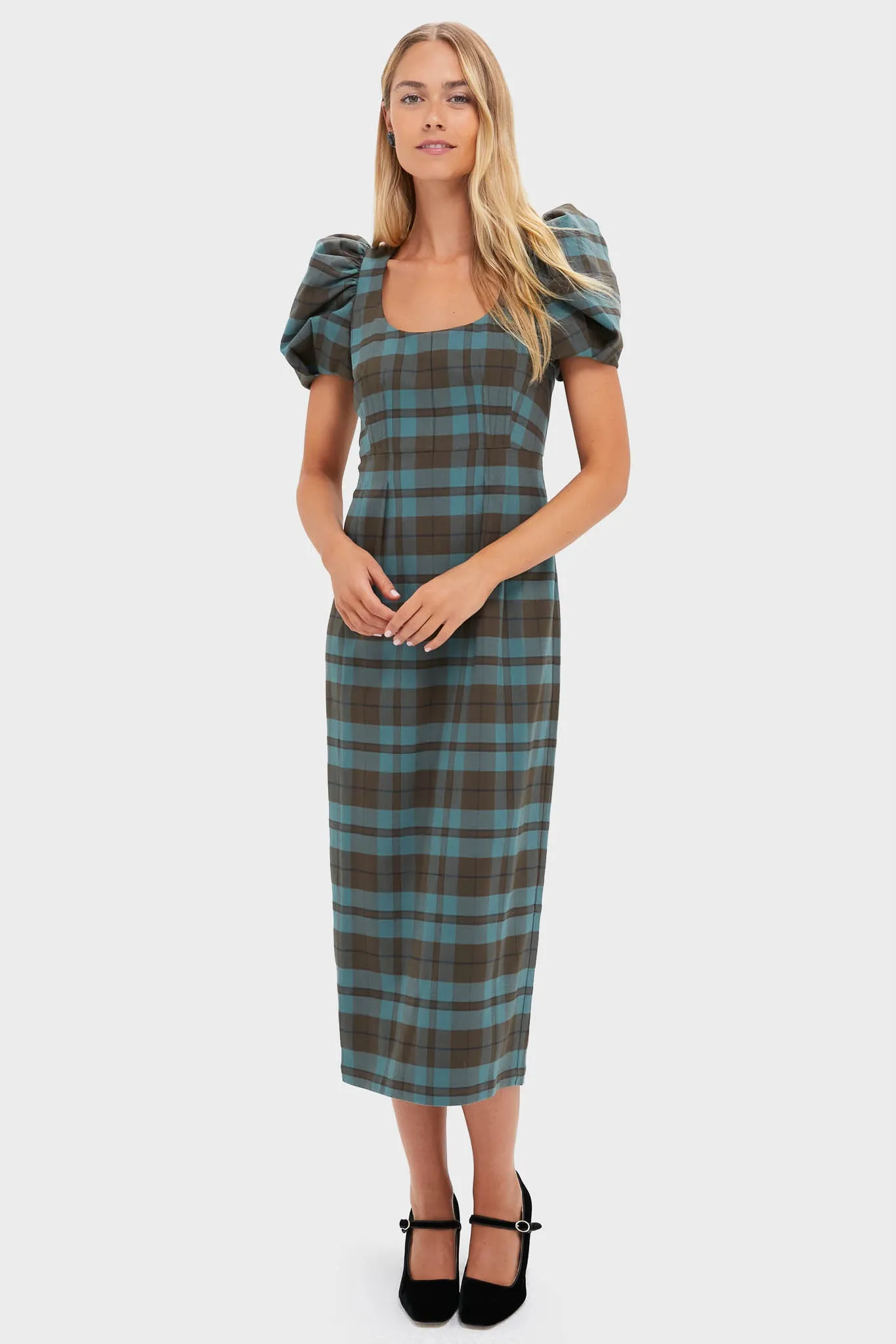 Isle of Skye Plaid Alexandra Dress sold by Tuckernuck