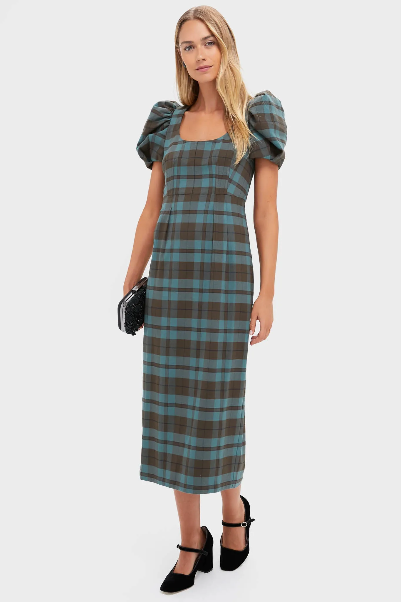 Isle of Skye Plaid Alexandra Dress sold by Tuckernuck product image thumbnail 2